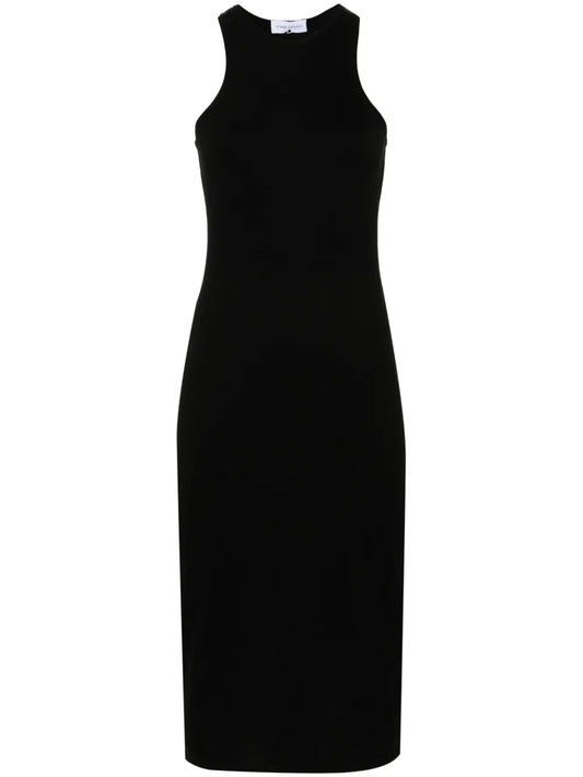 Ribbed Midi Dress