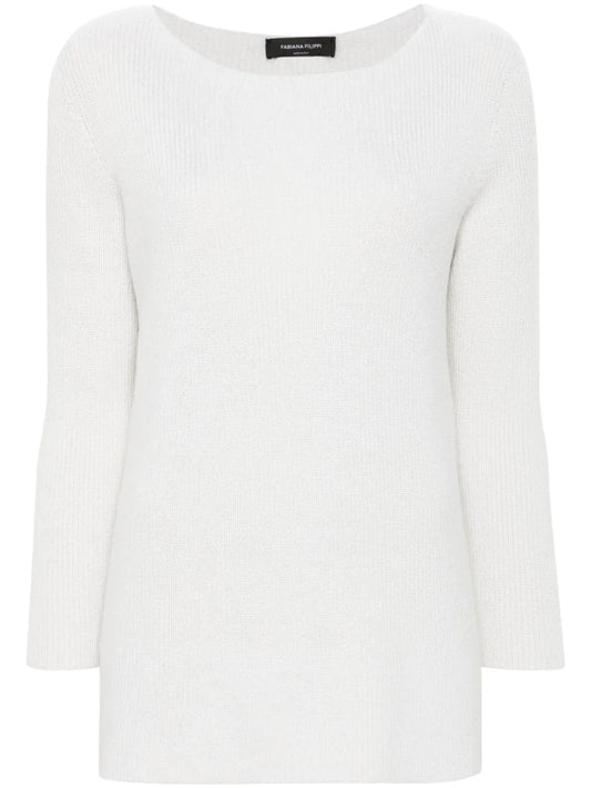 Lurex-Detail Sweater