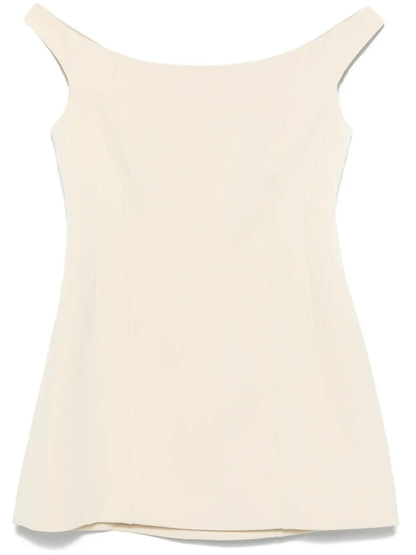 Curved Off-Shoulder Top