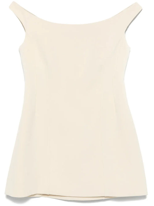 Curved Off-Shoulder Top