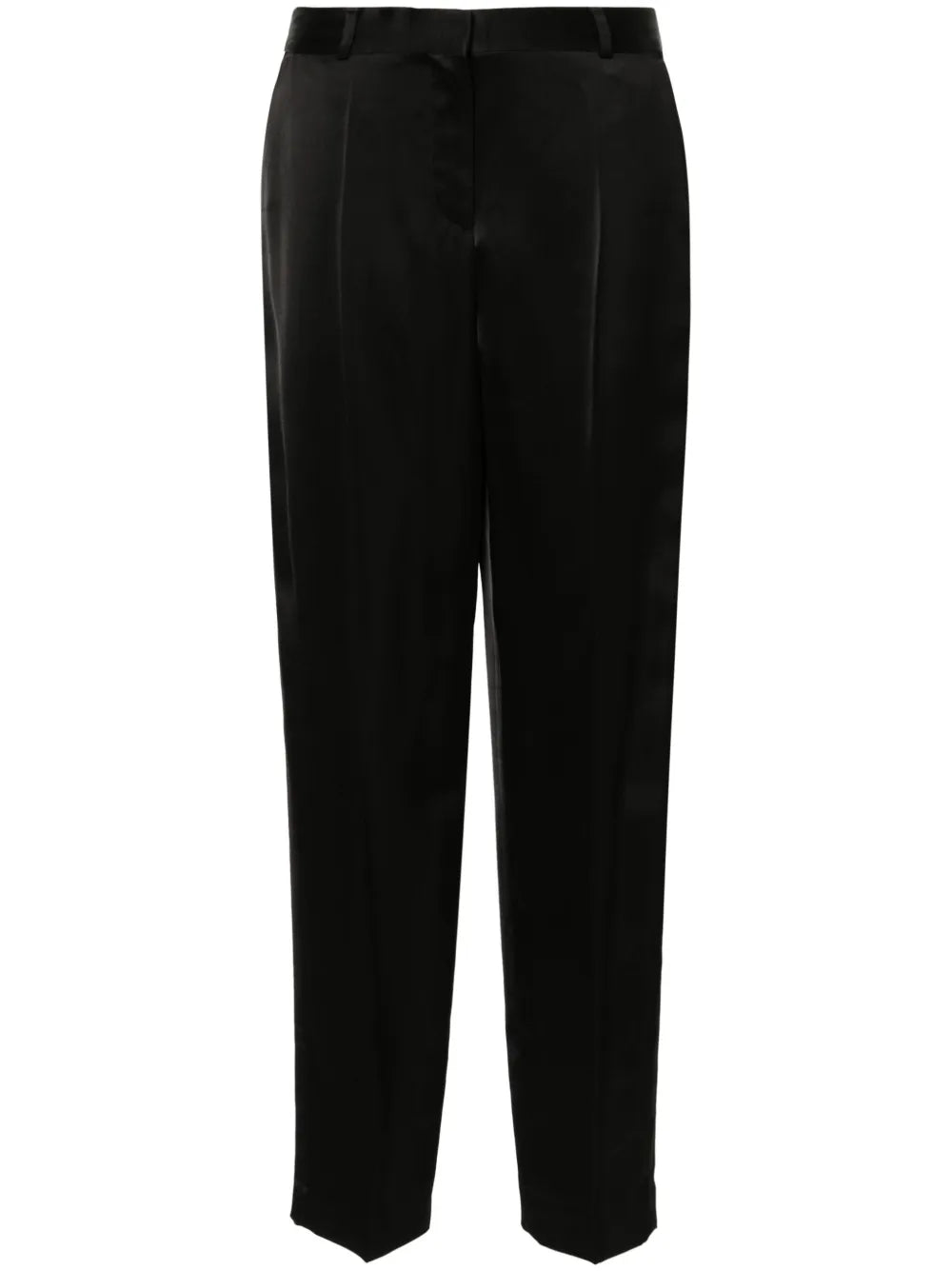 Low-Rise Satin Trousers