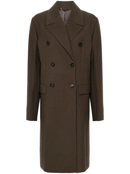 Broad Midi Coat