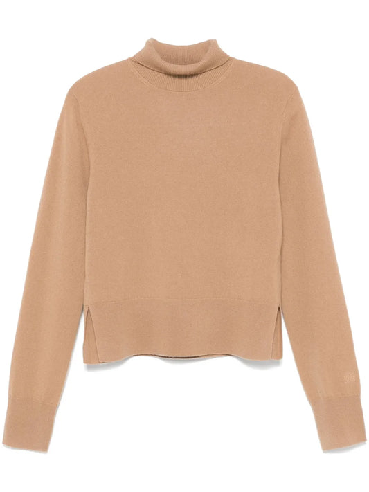 Cropped Turtleneck' Turtleneck Sweater