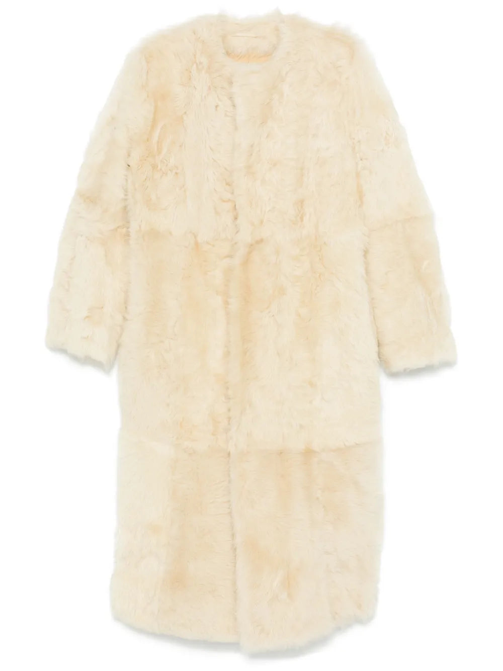 Silky Shearling Coat