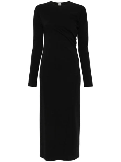 Twisted Midi Dress