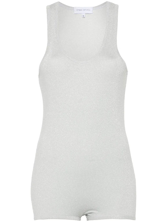 Metallic-Thread Bodysuit
