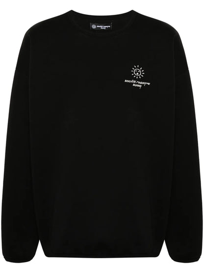 Sunny Logo-Embroidered Sweatshirt