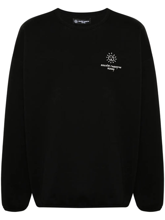Sunny Logo-Embroidered Sweatshirt