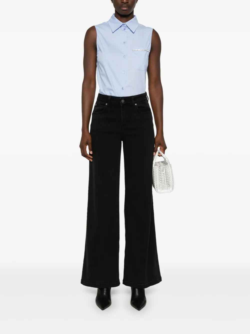 High-Rise Flared Jeans