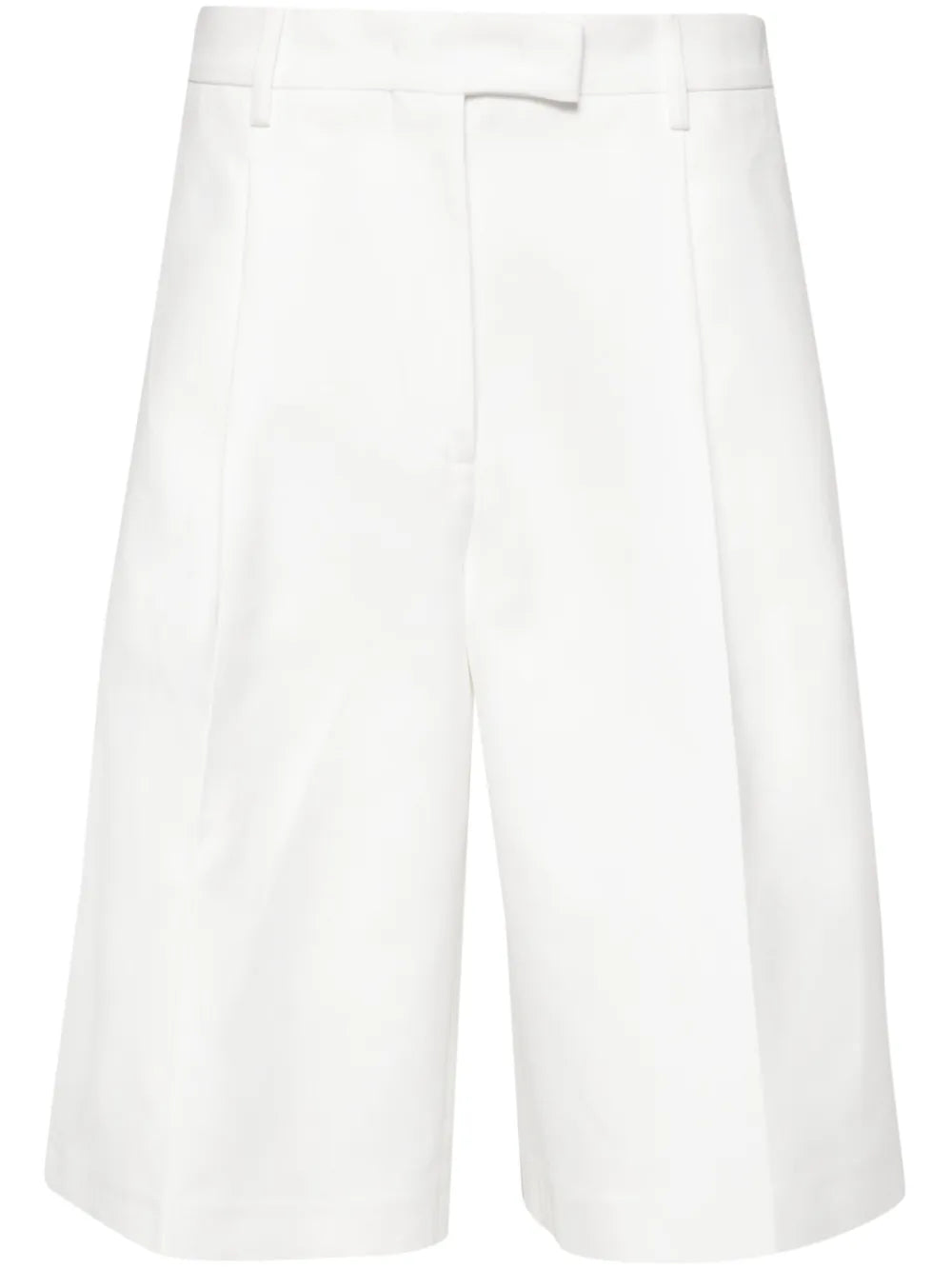 High-Waist Bermuda Shorts