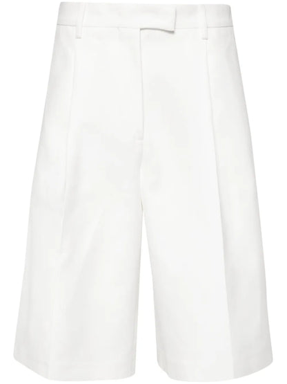 High-Waist Bermuda Shorts