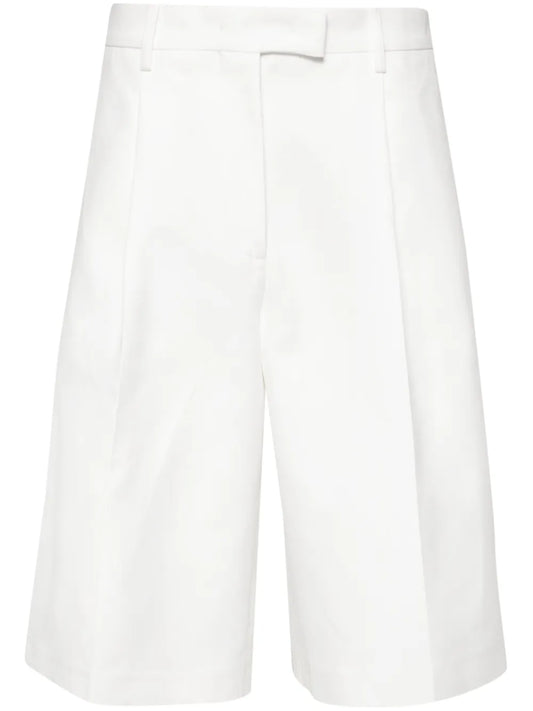 High-Waist Bermuda Shorts