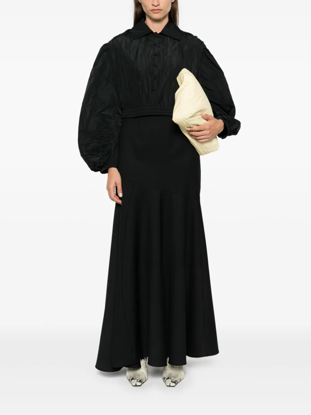 Pleated Blouse