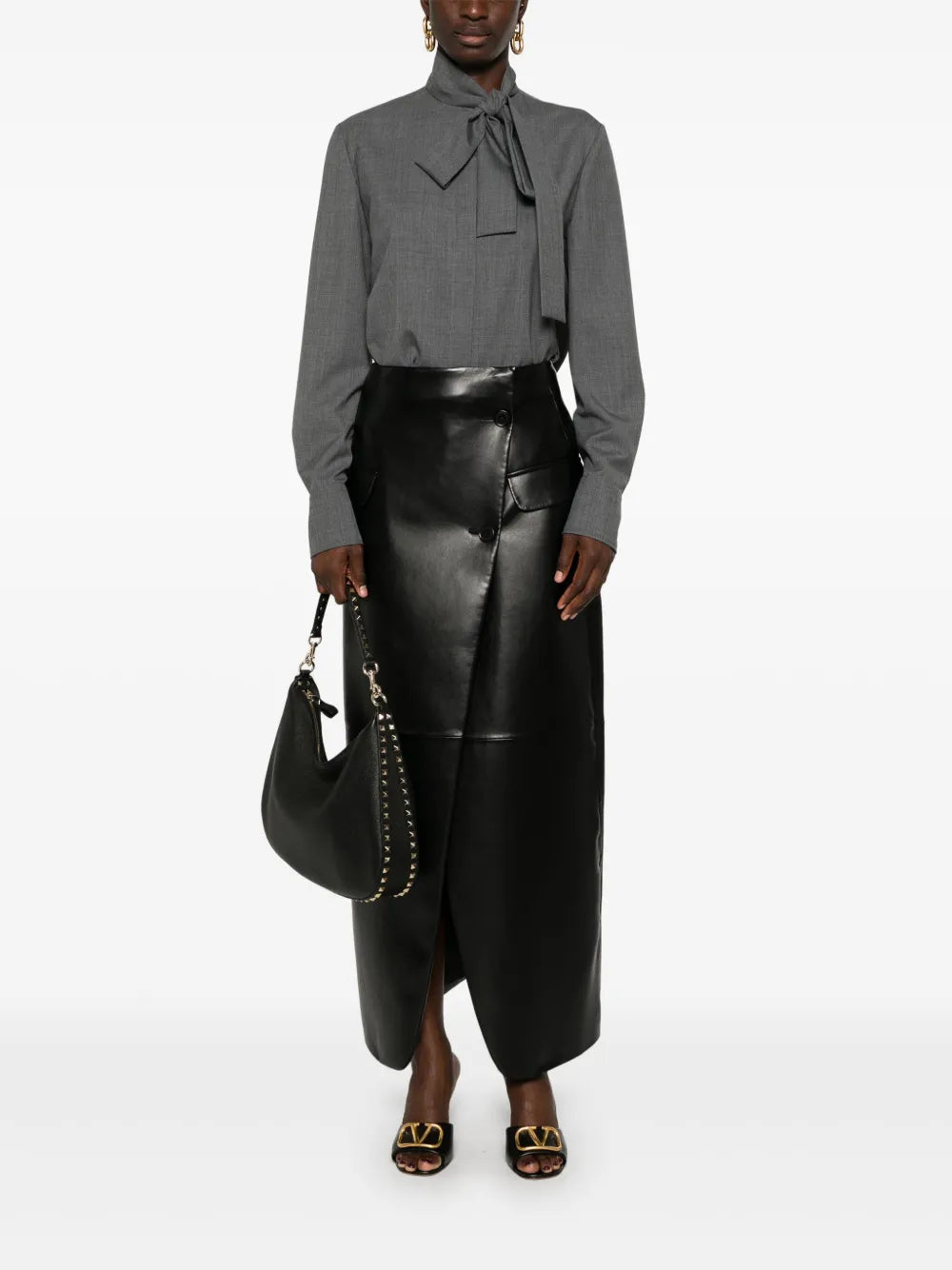 Virgin-Wool Blouse