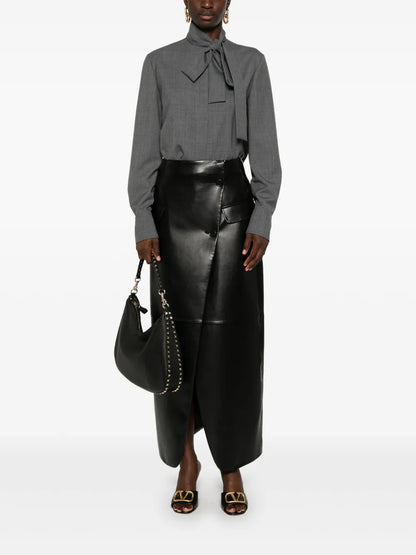 Virgin-Wool Blouse