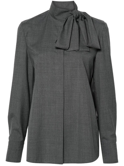 Virgin-Wool Blouse