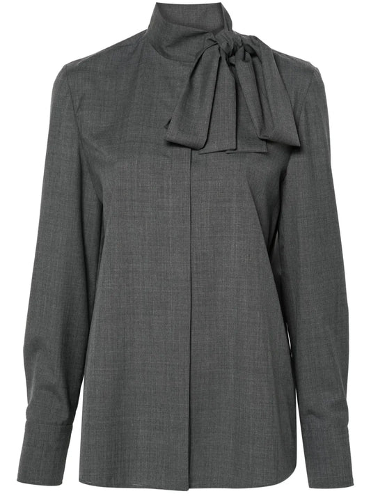 Virgin-Wool Blouse