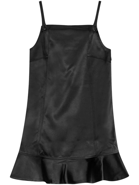 Duchesse-Satin Mini Dress