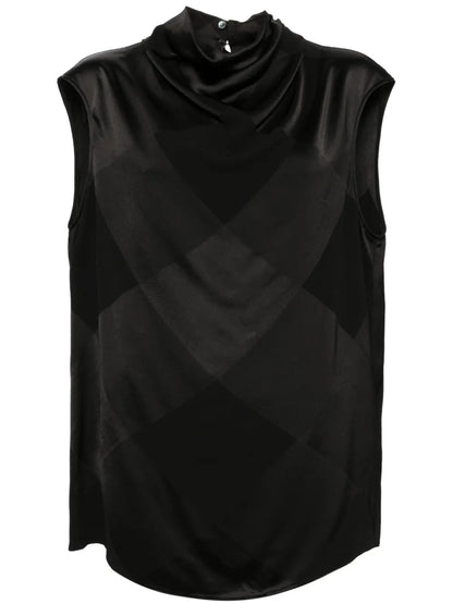 Check Pattern Vest