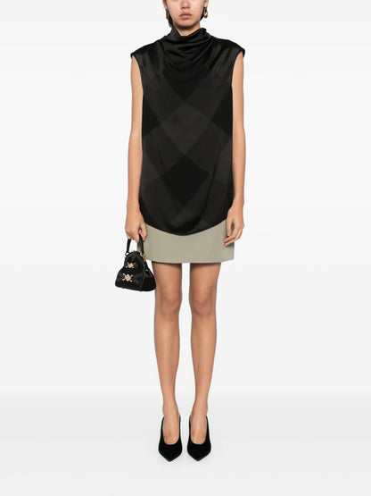 Check Pattern Vest