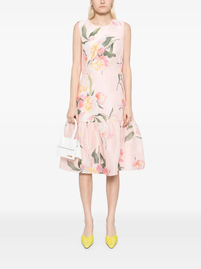 Floral-Print Dress