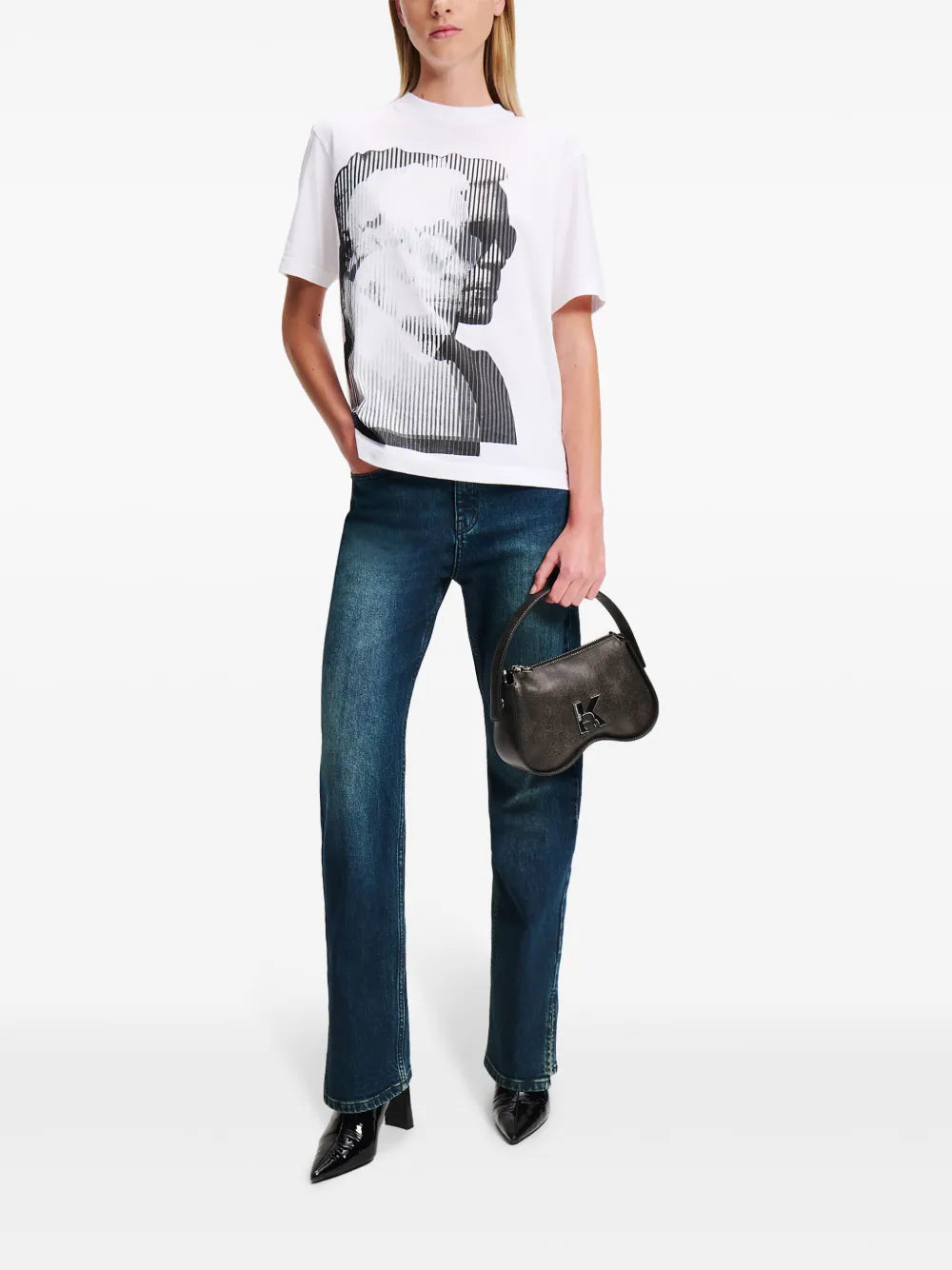 Face-Print T-Shirt