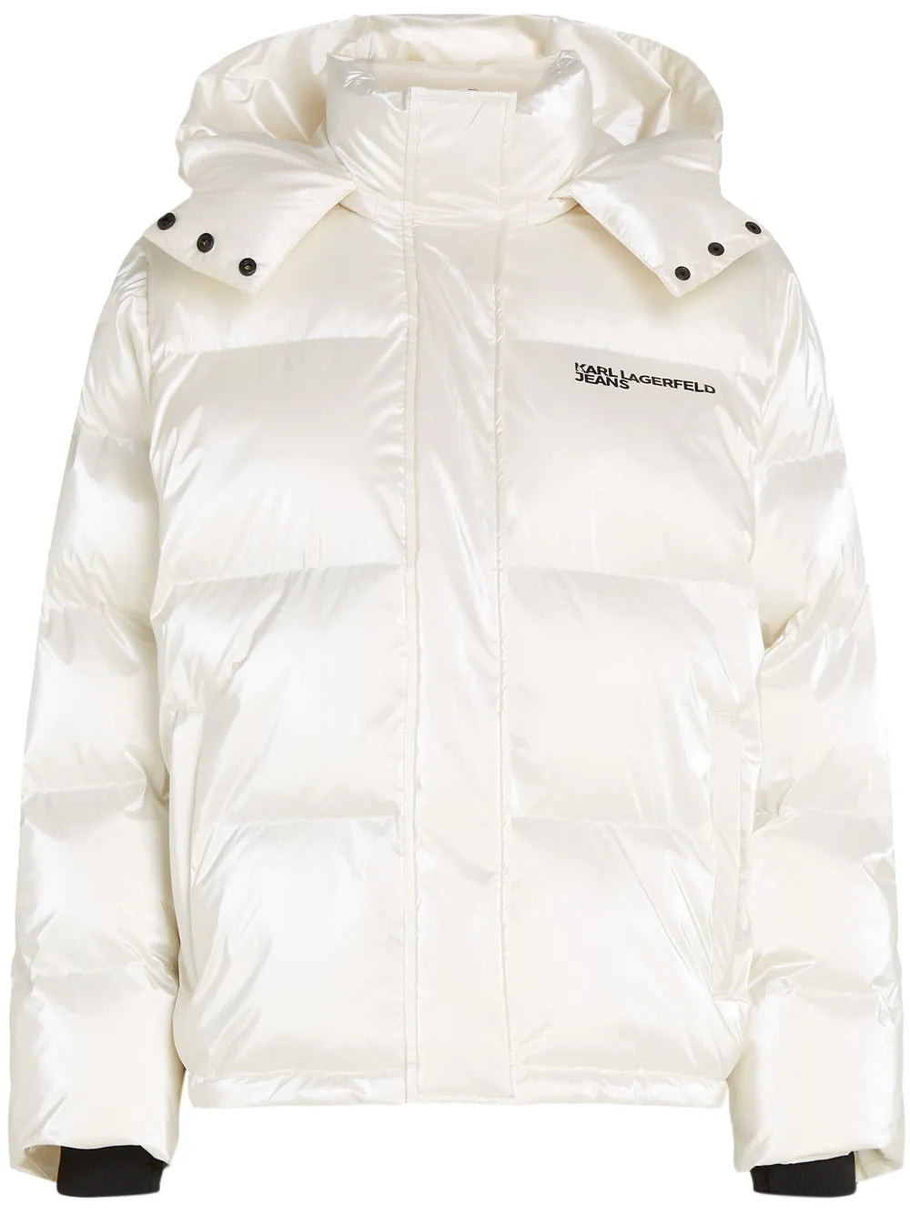 Pearlized Puffer Jacket