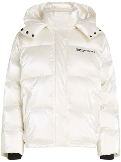 Pearlized Puffer Jacket