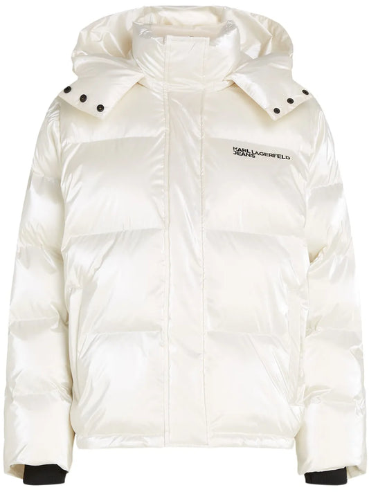 Pearlized Puffer Jacket