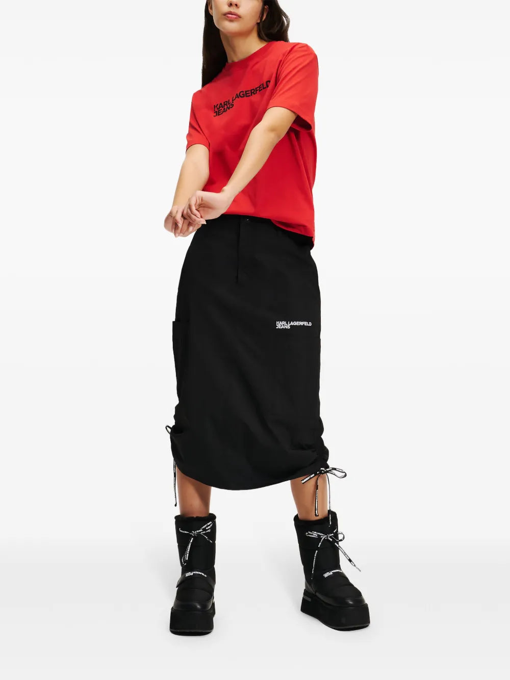 Cargo Midi Skirt
