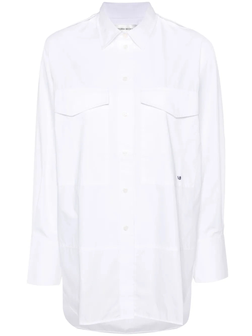 Logo-Embroidered Cotton Shirt