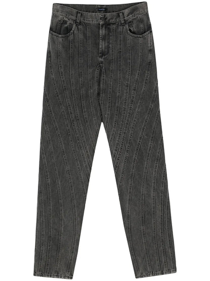 Panelled Jeans