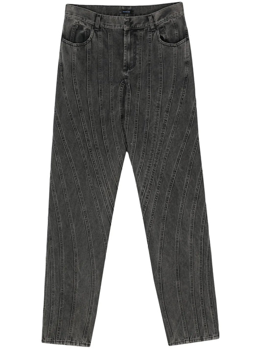 Panelled Jeans