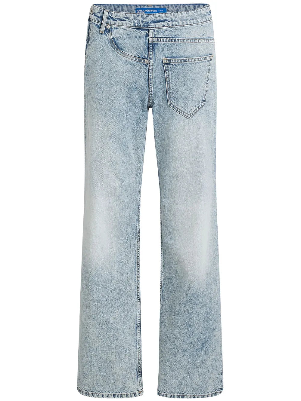 Twisted Mid-Rise Jeans