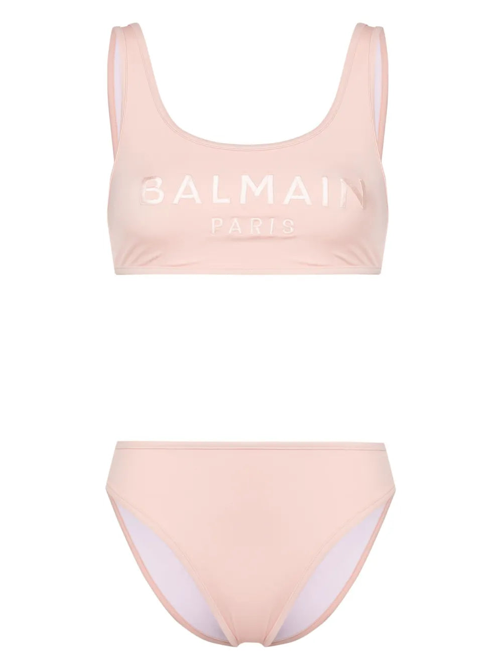 Logo-Embroidered Bikini Set