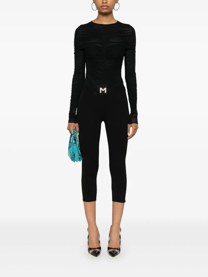 Logo Plaque Knee-Length Trousers