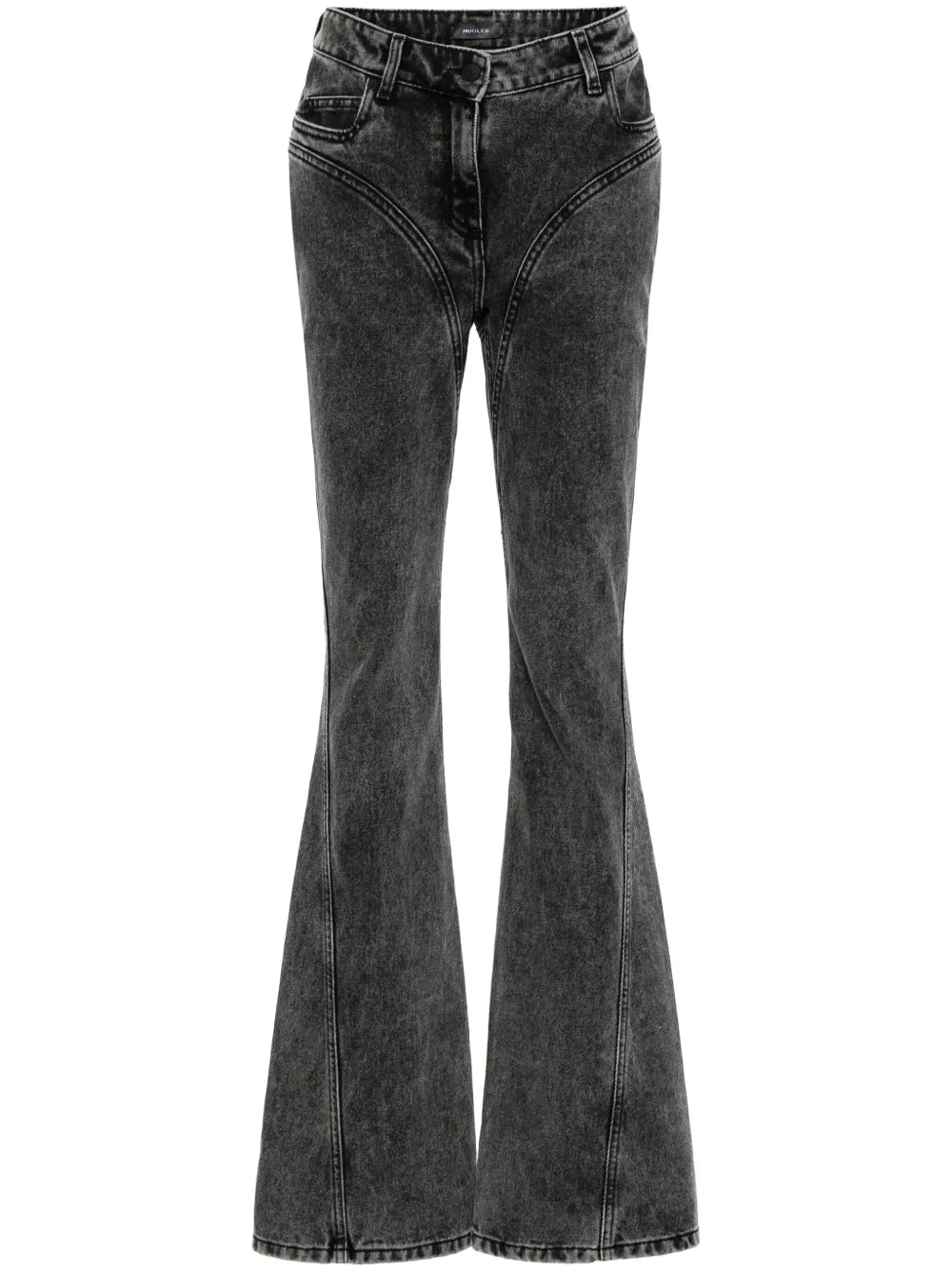 Washed Flared Jeans