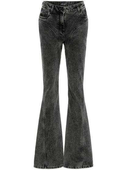 Washed Flared Jeans