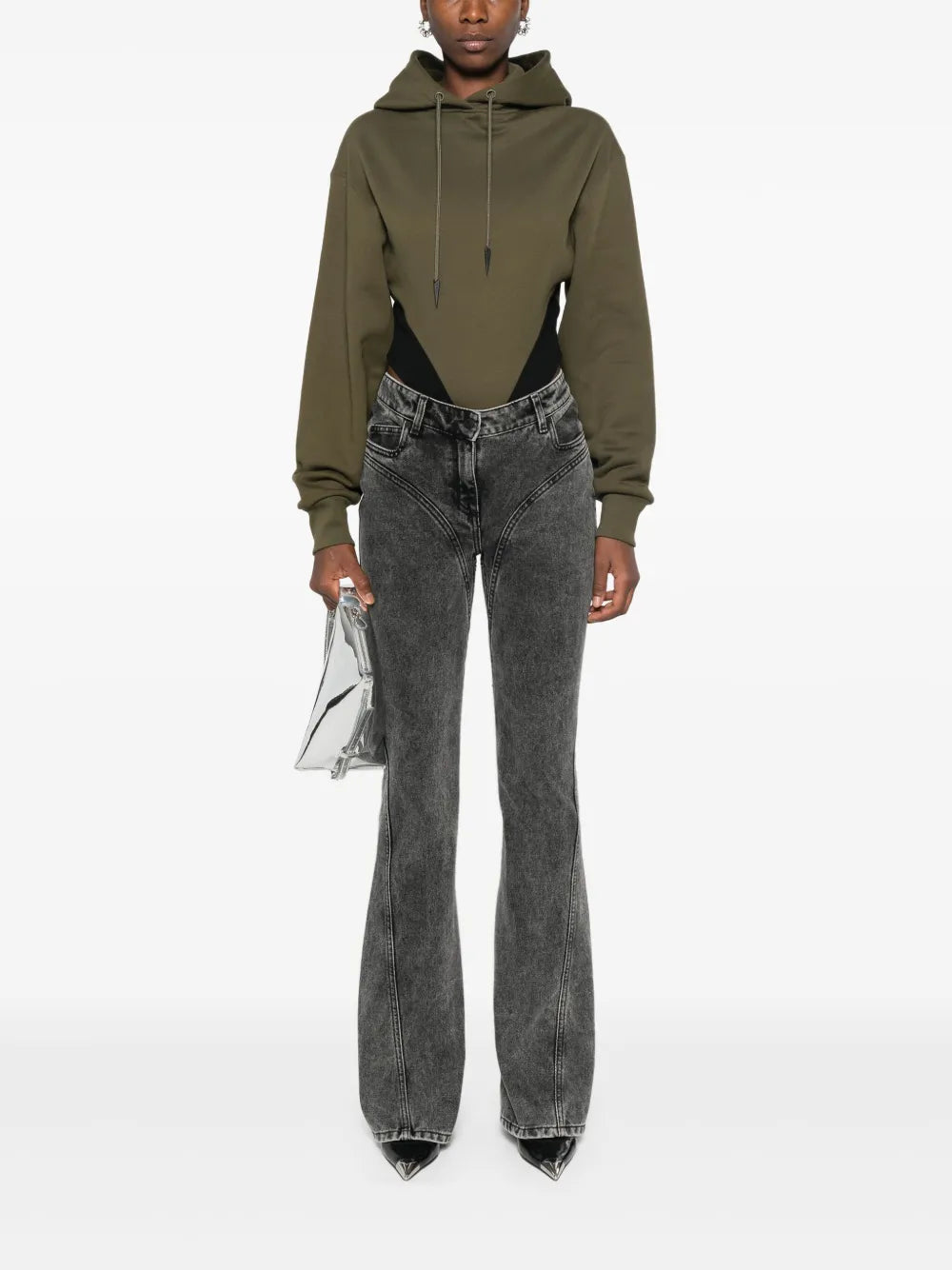 Washed Flared Jeans