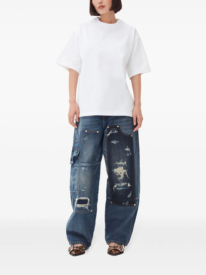 Cotton Round-Neck T-Shirt