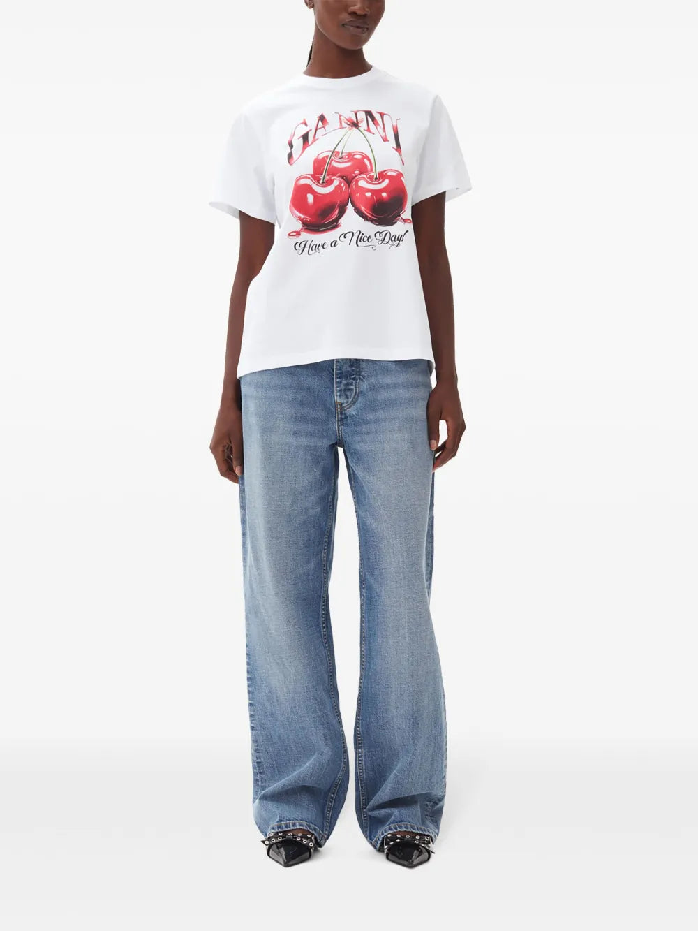 Logo-Print Graphic T-Shirt