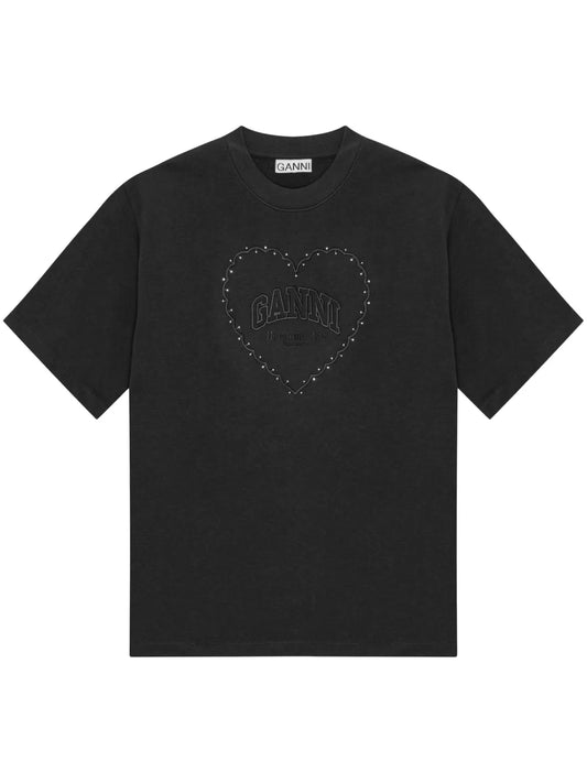 Logo Appliqué Cotton T-Shirt