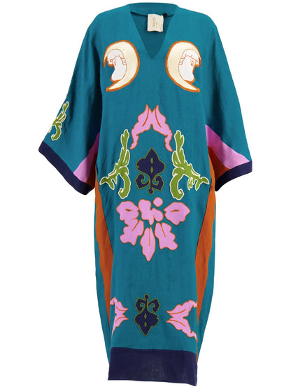 Cinnabar Linen Dress