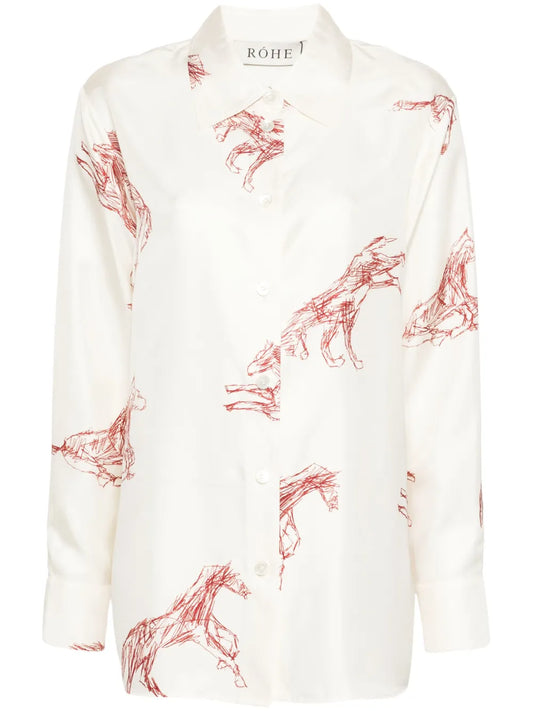 Bellpoint Horse Silk Shirt