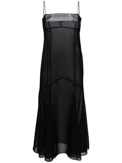 Chiffon Midi Dress