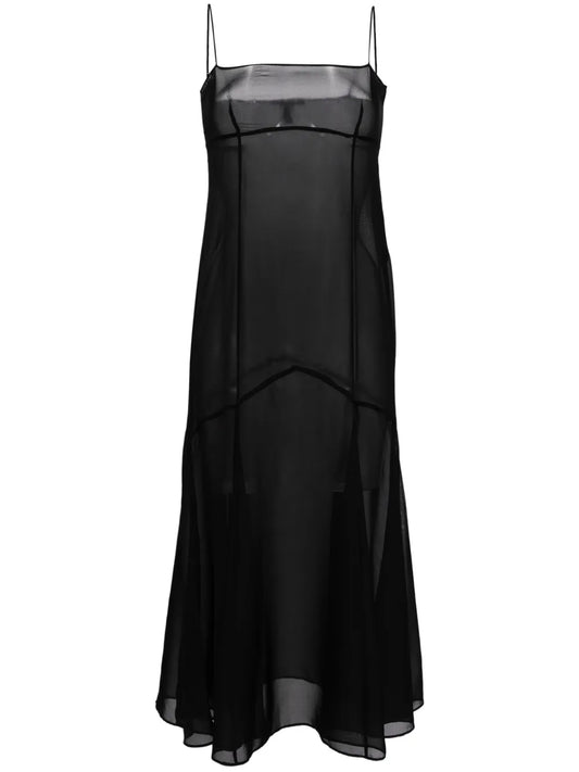 Chiffon Midi Dress