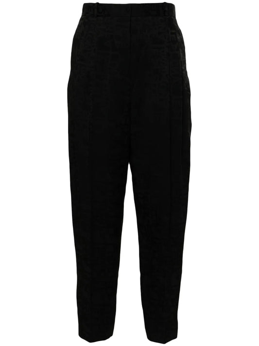 Logo-Jacquard Trousers