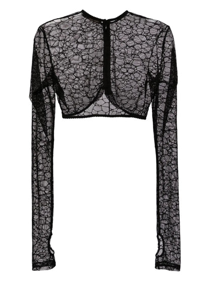 Crystalline Cropped Top