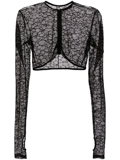 Crystalline Cropped Top