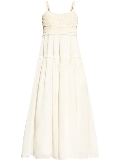 Panelled Midi Dress
